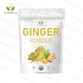 Ginger Powder - Manufacturer - Water Soluble Pure Organic Ginger Extract Powder