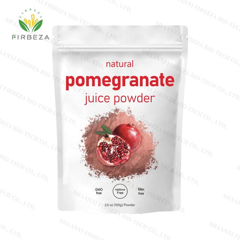 Pomegranate Powder - Manufacturer - Source Factory Organic Natural Pomegranate Extract Powder