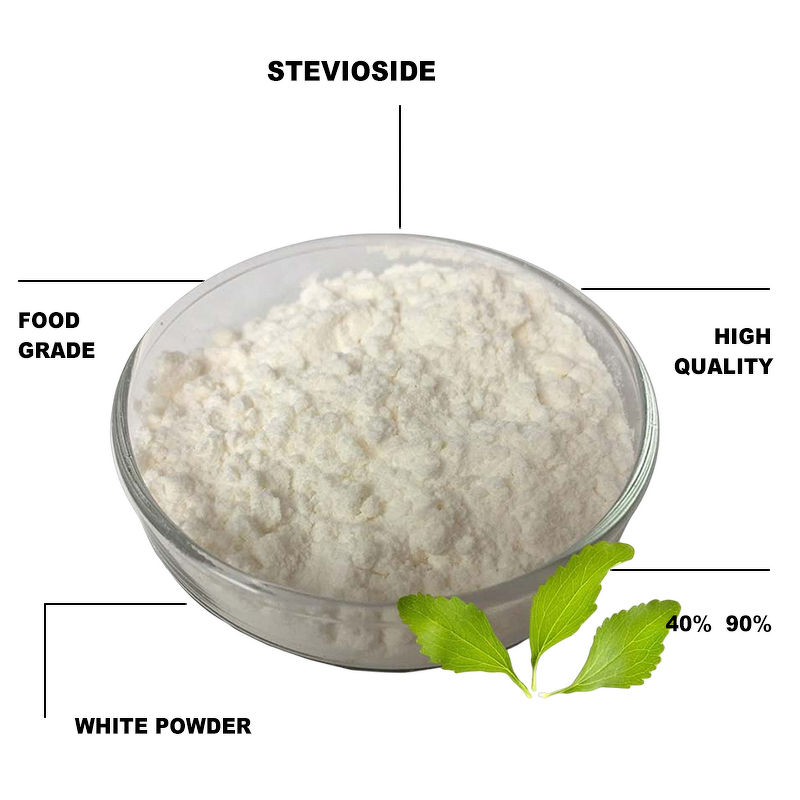 Stevia Extract - Manufacturer - Factory Wholesale Bulk Organic 90% Stevioside Powder