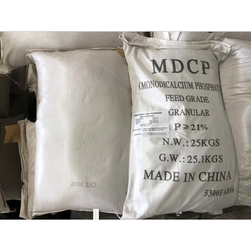 21% MDCP Granule Monodicalcium Phosphate Feed Additive FAMIQS Certificated for Poultry Feed