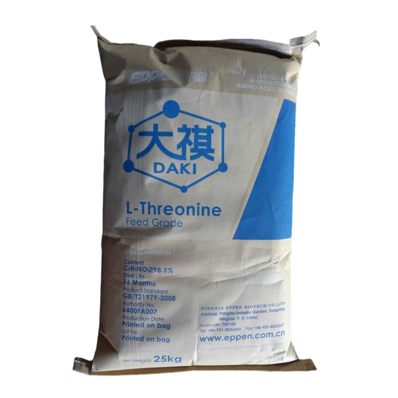 L-Threonine Manufacturer - 98.5% Feed Grade for Animals