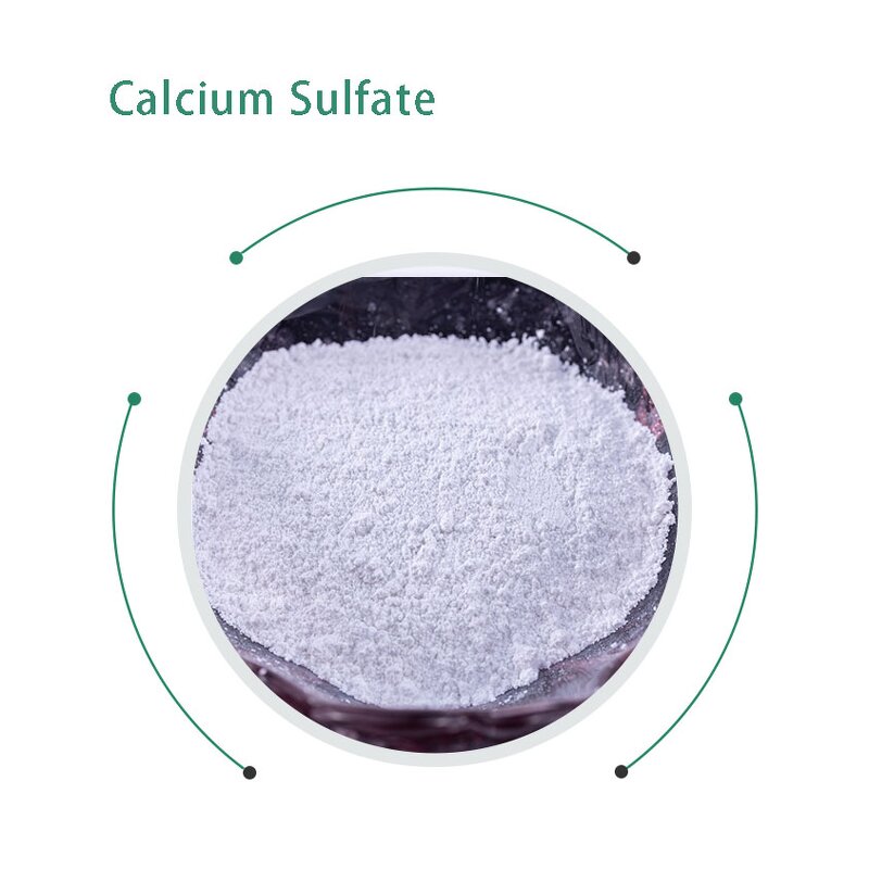 Calcium Sulfate Manufacturer - Food Grade 98% Powder Additive