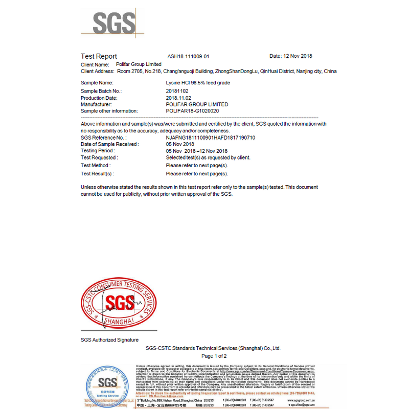 Calcium Pantothenate Manufacturer - Vitamin B5 98% Feed Grade