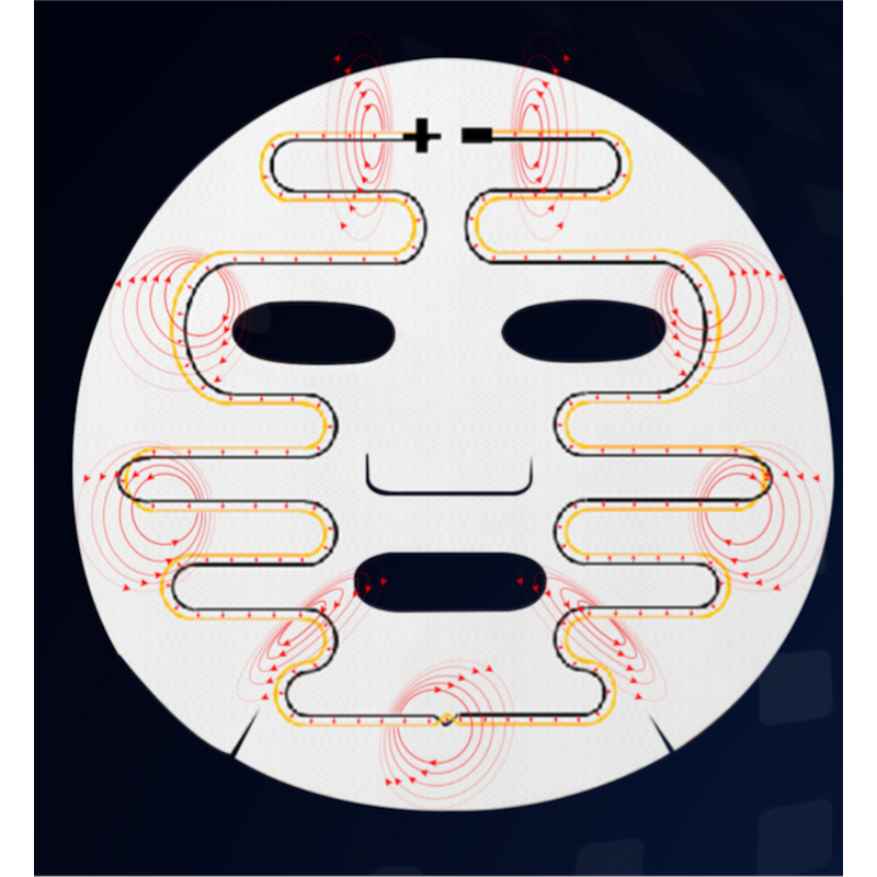 Microcurrent Facial Mask Cloth - Manufacturer - Compact Portable for Personal Clinical Use