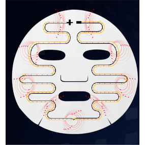 Microcurrent Facial Mask - Manufacturer - Hydrating Fabric for Firming Wrinkle Treatment