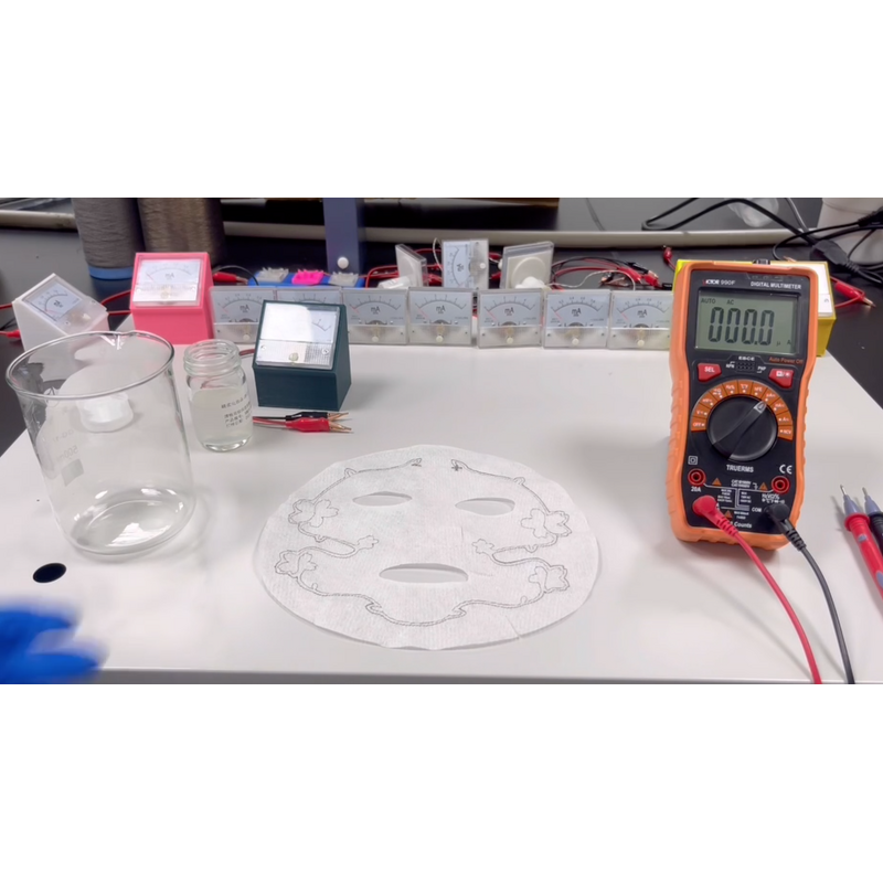 Microcurrent Mask Cloth - Manufacturer - Single-Layer for Skincare Medicated Patches