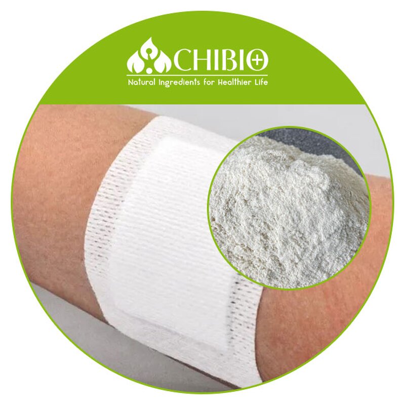 Vegetal Chitosan Powder - Manufacturer - Hemostasis Dressing for Wound Repairing