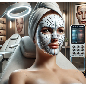 Microcurrent Fabric Mask - Manufacturer - Skin Firming for Wrinkle Care Moisturizing