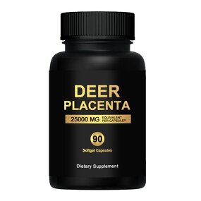 Deer Placenta Softgel - Manufacturer - Private Label Extract Supplement Capsule Pills OEM