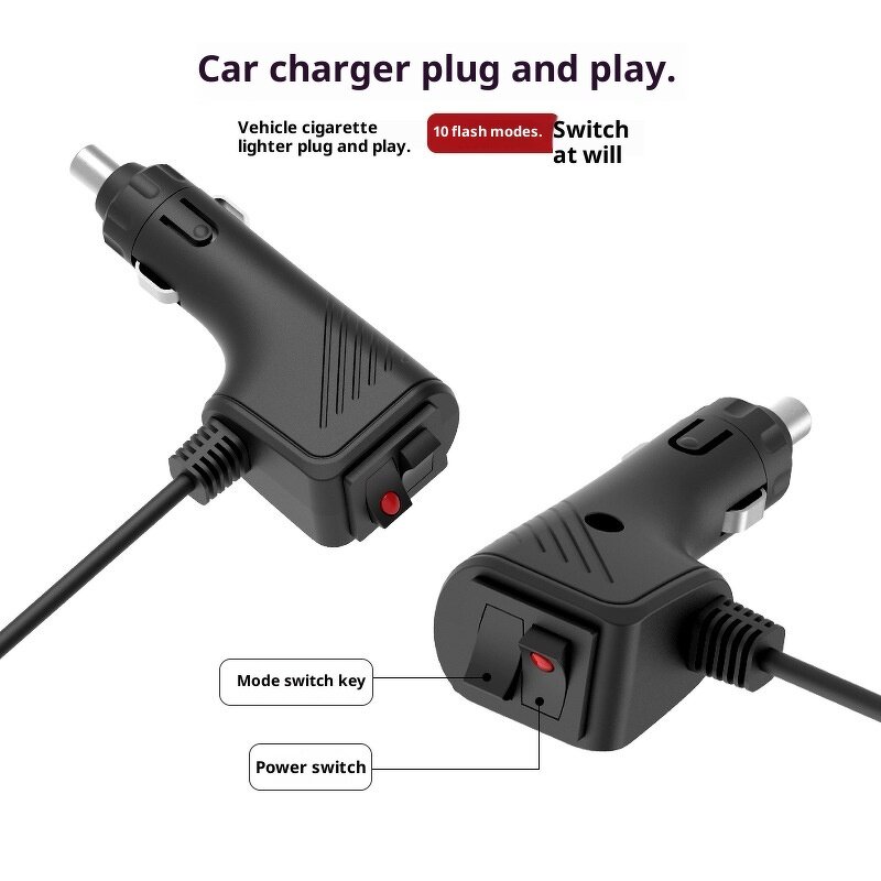 Roof Warning Light Bar - Manufacturer - JSD-05 12V 5-19W Flashing for Ambulance Escort Vehicle