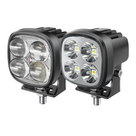 Car LED Spotlight - Manufacturer - Four-Leaf Clover 4-Lens Waterproof for Car Motorcycle 1-Year Warranty