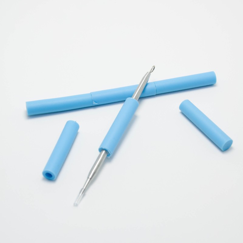 Acne Needle Supplier - Stainless Steel Double Head Silicone
