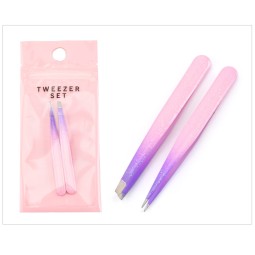 Gold Tweezers Supplier - Custom Eyebrow Clip Stainless Steel