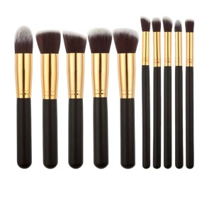 Makeup Brush Set Factory - Nylon 10 Pcs Blending Brush