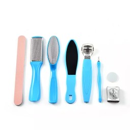 Stainless Steel Scraper Supplier - 8 in 1 Pedicure Rasp Tools