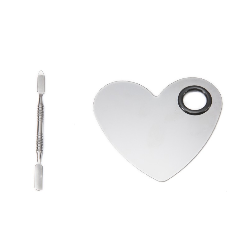 Stainless Steel Palette Supplier - Semicircle Color Mixing Manicure