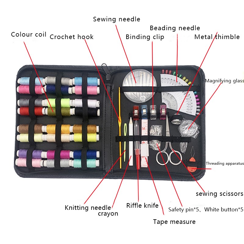 Leather Sewing Kit Factory - 95pcs PU Pocket Hand Knitting