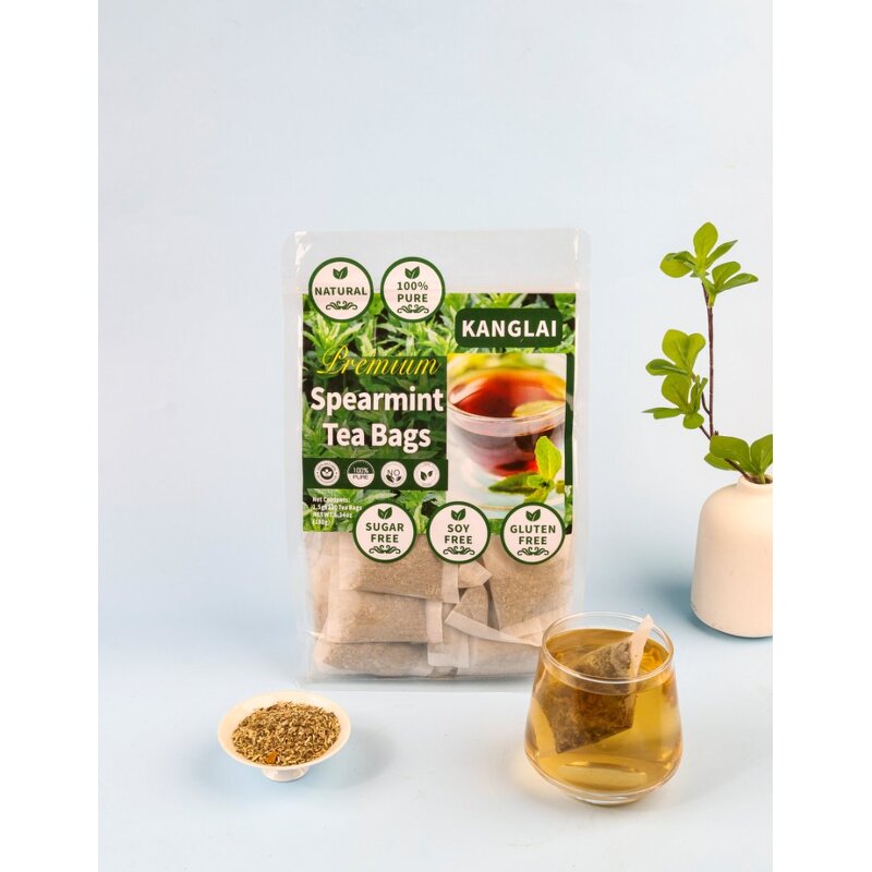 Spearmint Tea Bags Manufacturer - Organic Dried Leaves Herbal Extract OEM