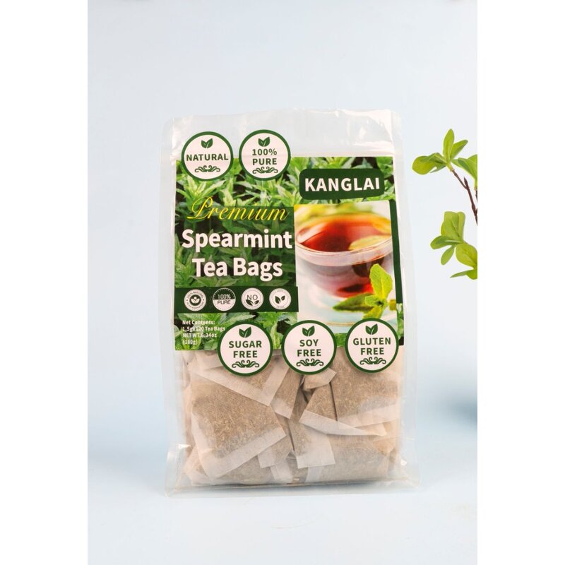 Spearmint Tea Bags Manufacturer - Organic Dried Leaves Herbal Extract OEM