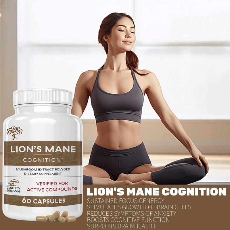 Lion's Mane Capsules Manufacturer - Herbal Extract for Memory OEM