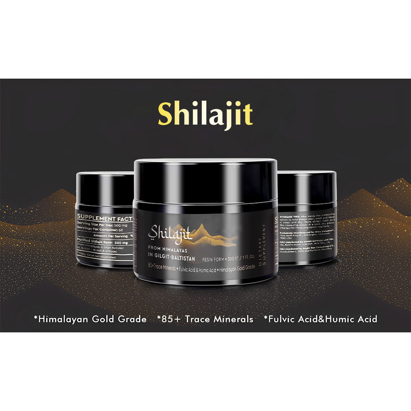 Shilajit Resin Manufacturer - Pure Himalayan 30g-50g Liquid Organic