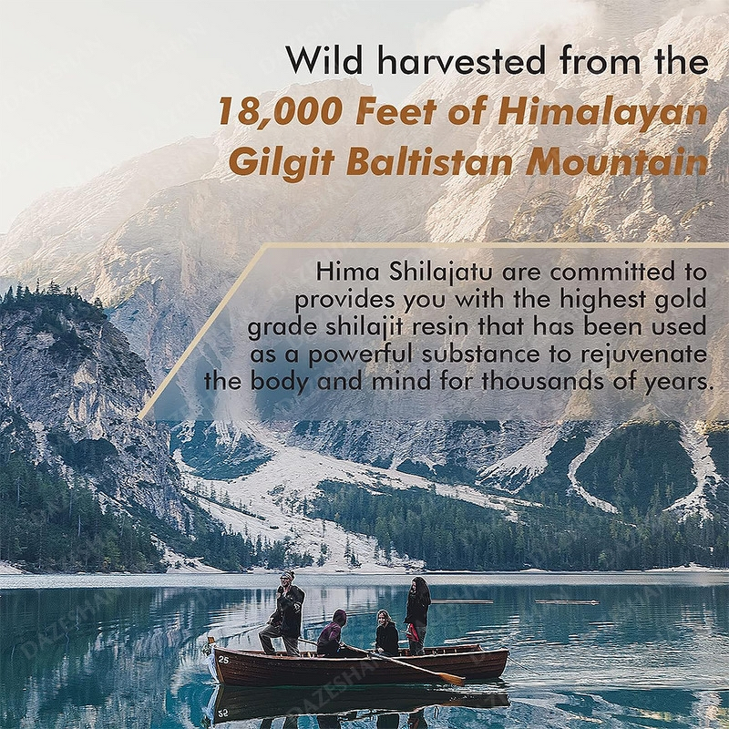 Shilajit Resin Manufacturer - Pure Himalayan 30g-50g Liquid Organic