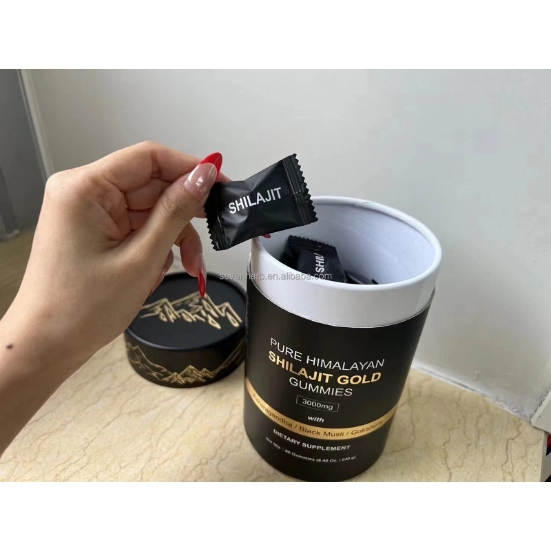 Shilajit Gummies Manufacturer - Himalayan 85+ Trace Minerals OEM