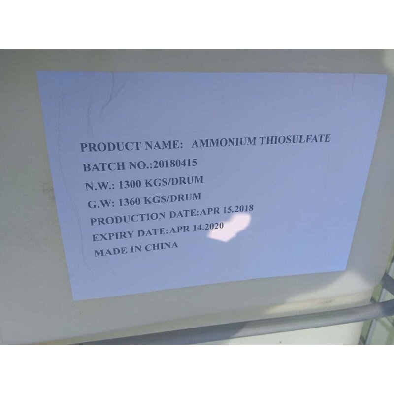 Ammonium Thiosulfate - Factory - CAS 7783-18-8 Bulk Supply Agricultural Grade