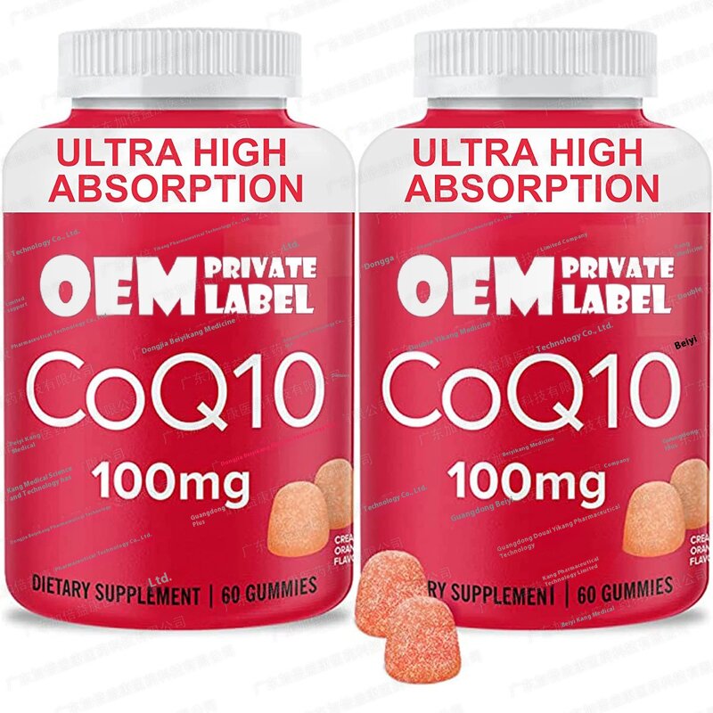 CoQ10 Soft Candy - Manufacturer - Custom Bullet Gummies Wholesale Cross-Border Coenzyme Q10
