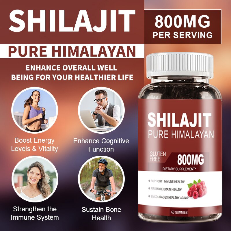 Shilajit CoQ10 Gummy - Manufacturer - Custom Xilizhi Coenzyme Q10 Adult Healthcare Cross-Border