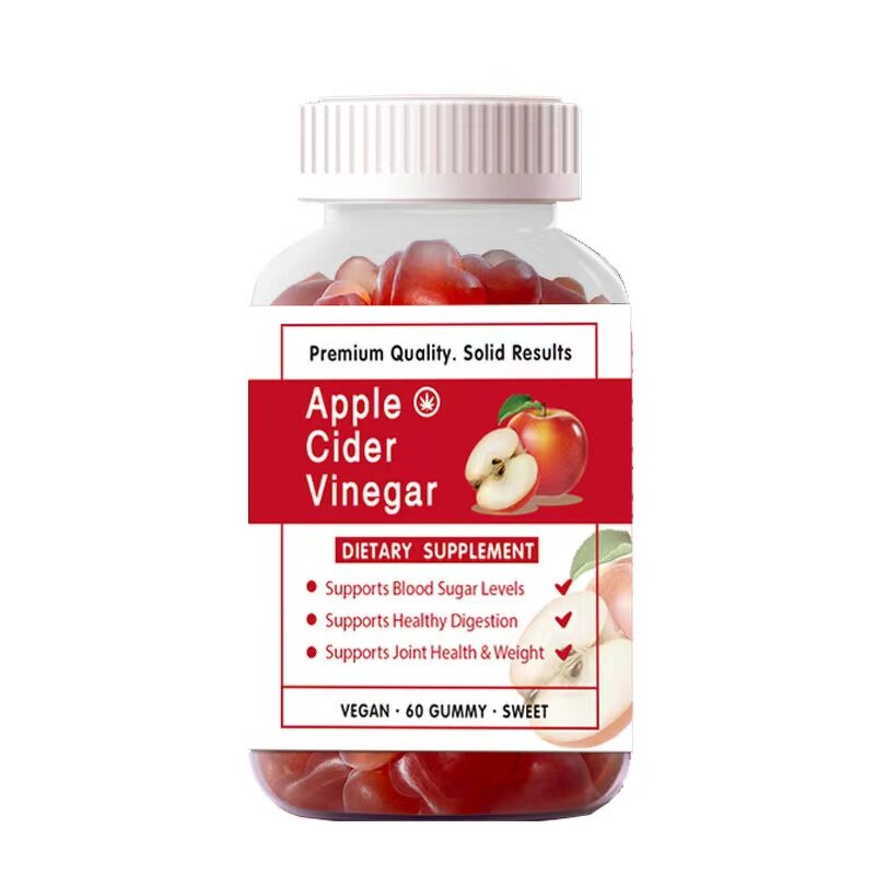 Apple Cider Vinegar Gummy - Manufacturer - Factory Bear Vitamins Adult Defecation Support Cross-Border