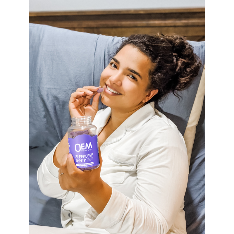 Melatonin Sleep Gummy - Manufacturer - OEM Custom Vitamin Healthcare Sleep Support Gummy