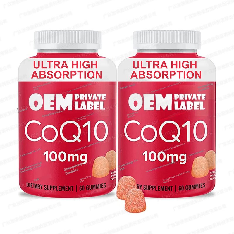 CoQ10 Soft Candy - Manufacturer - Custom Bullet Gummies Wholesale Cross-Border Coenzyme Q10