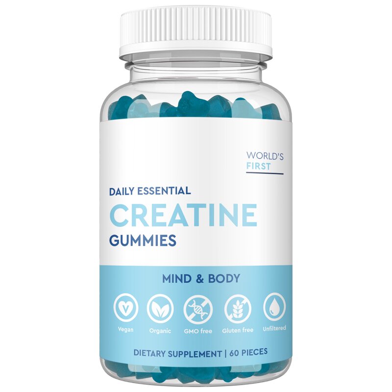 Creatine Gummy Supplement - Manufacturer - Factory Custom Adult Monohydrate Sports Nutrition Dosage