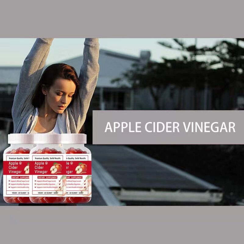 Apple Cider Vinegar Gummy - Manufacturer - Factory Bear Vitamins Adult Defecation Support Cross-Border