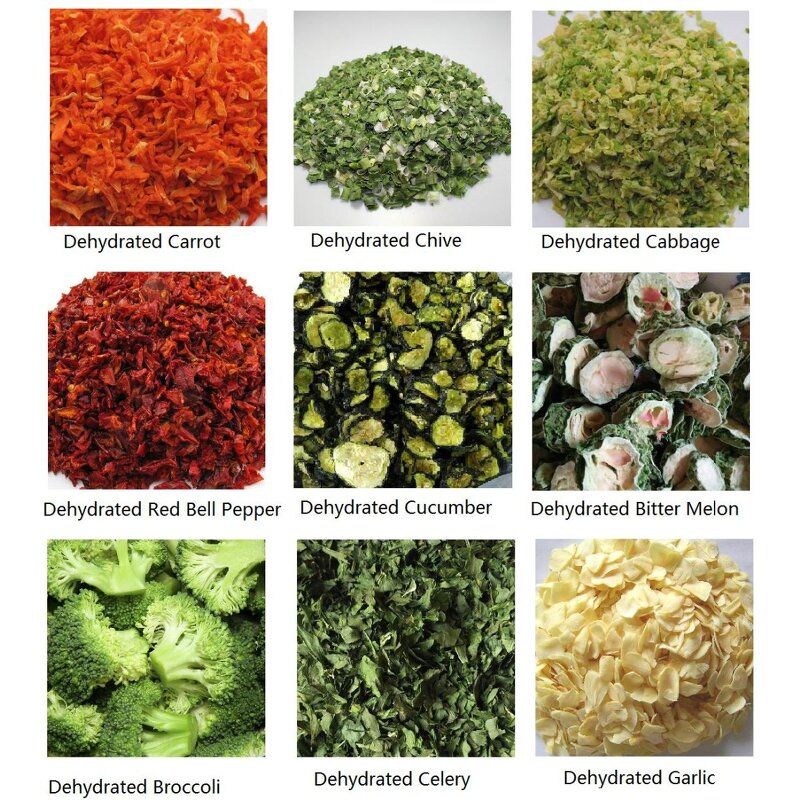 Carrot Flakes Manufacturer - Premium Dehydrated 3x3mm