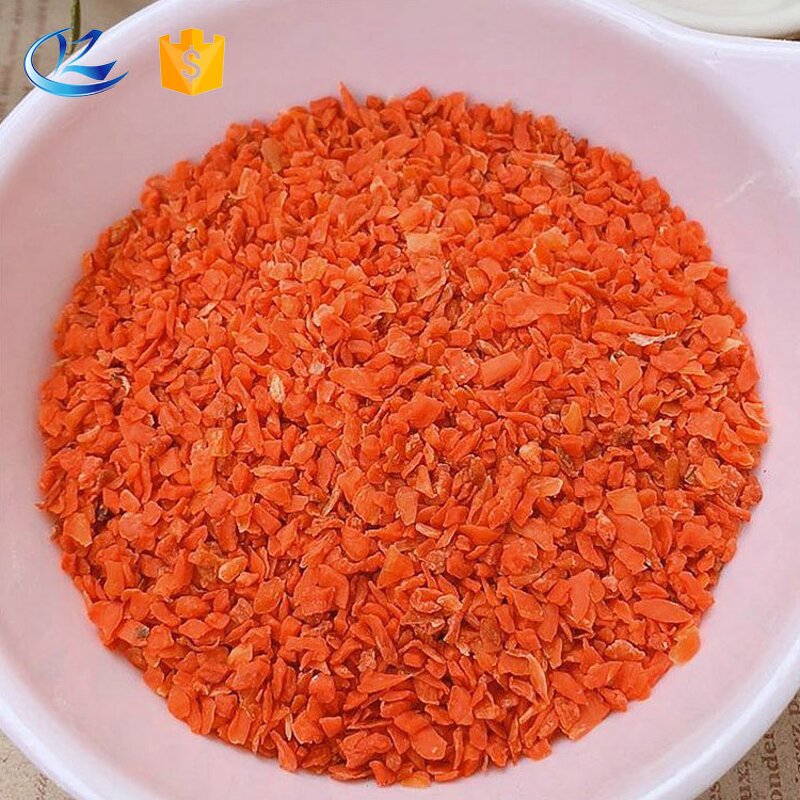 Carrot Flakes Manufacturer - Dehydrated 5x5 Dried Vegetables