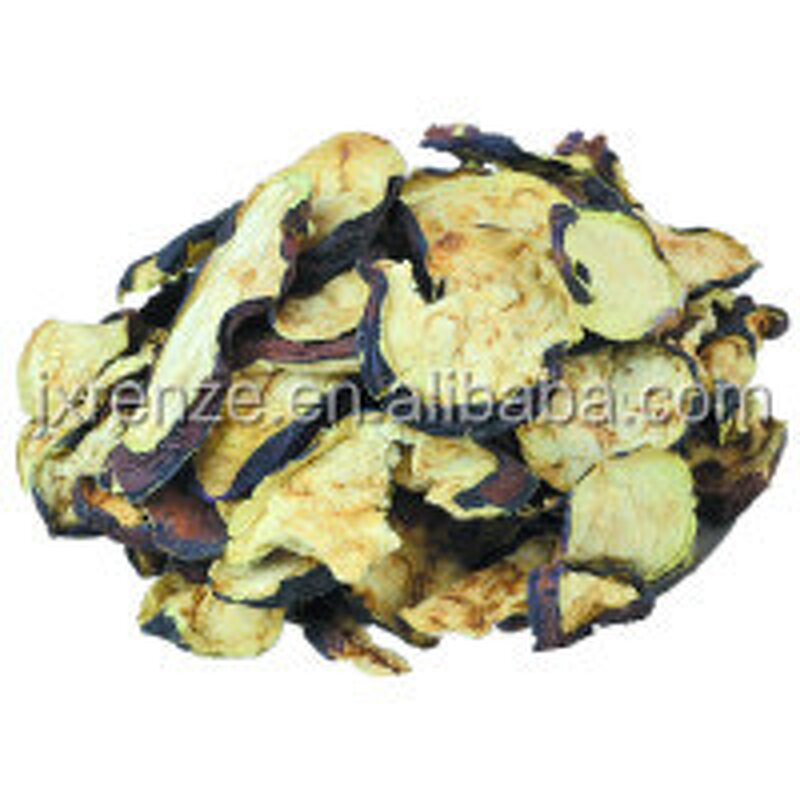 Eggplant Slices Manufacturer - Organic Freeze-Dried Whole Flakes