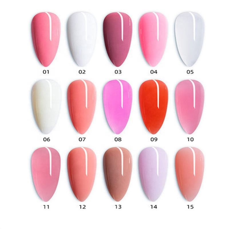 Nail Gel Supplier - 6 Colors UV Phototherapy Adhesive