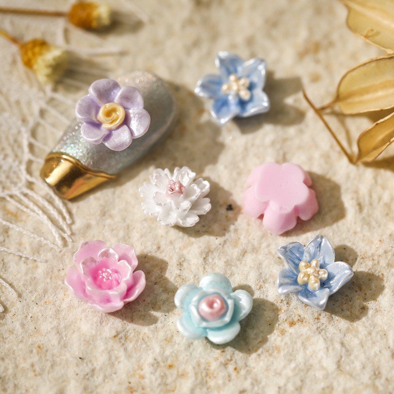 Nail Sticker Manufacturer - Multi Color Glitter Laser Art