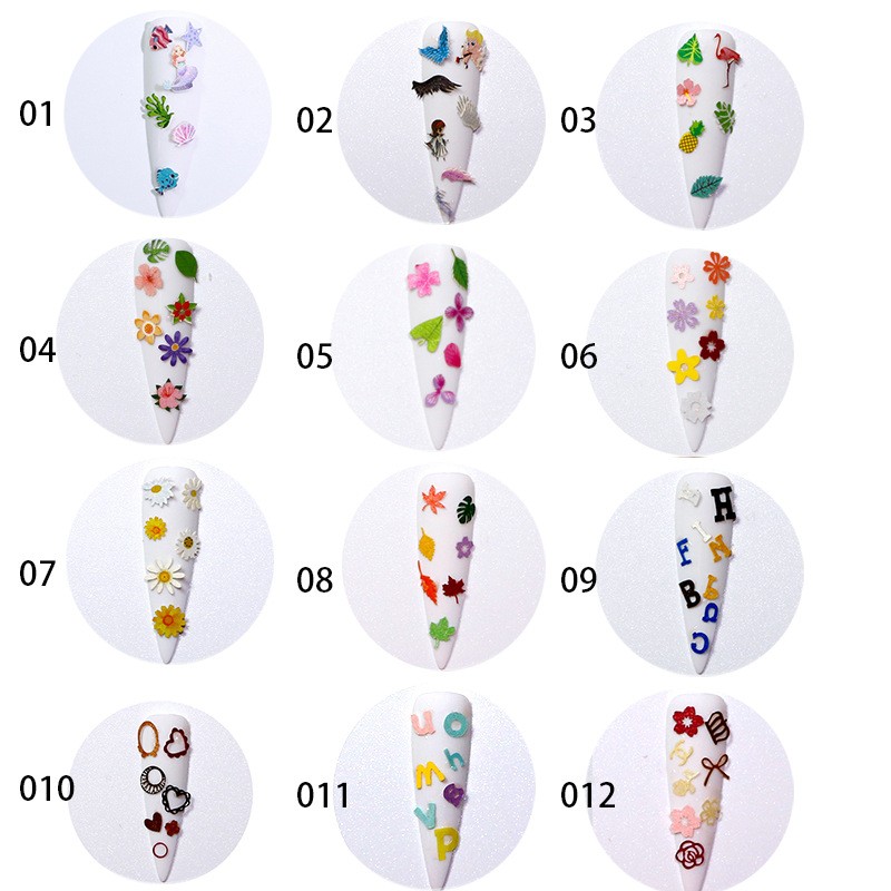 Nail Art Sticker Supplier - Full Cover Adhesive Gel Decal