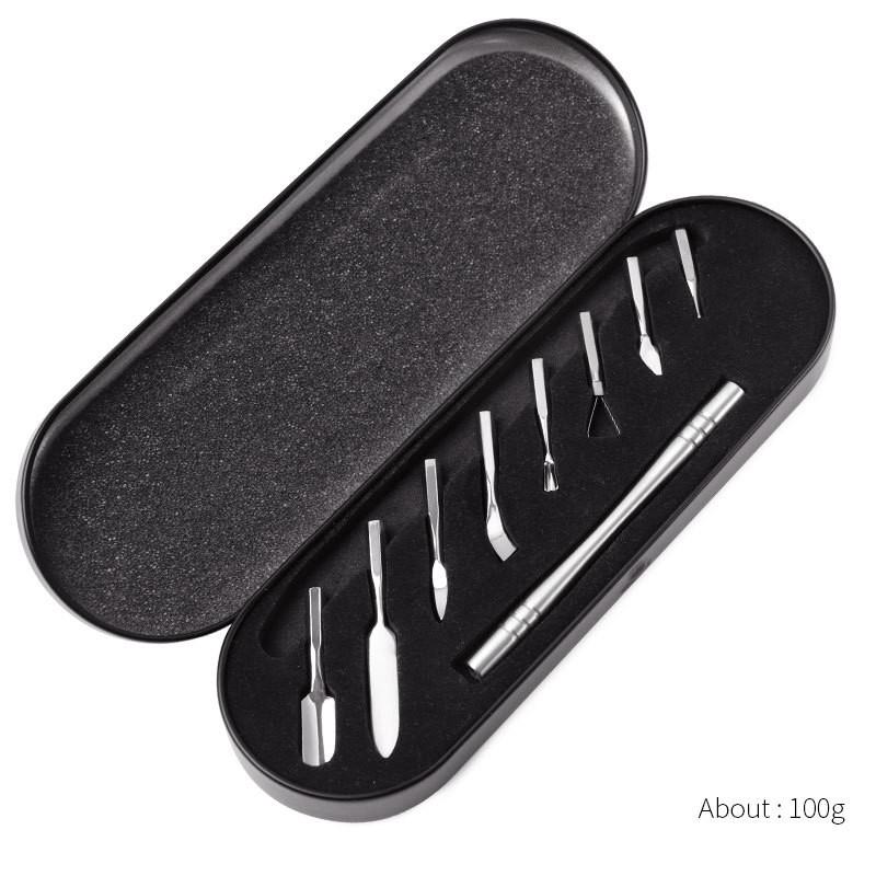 Nail Tool Set Factory - Rose Gold Cuticle Nipper Pusher