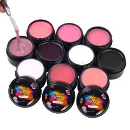 Poly Gel Kit Wholesale - 15 Colors 30ml Soak Off Gel