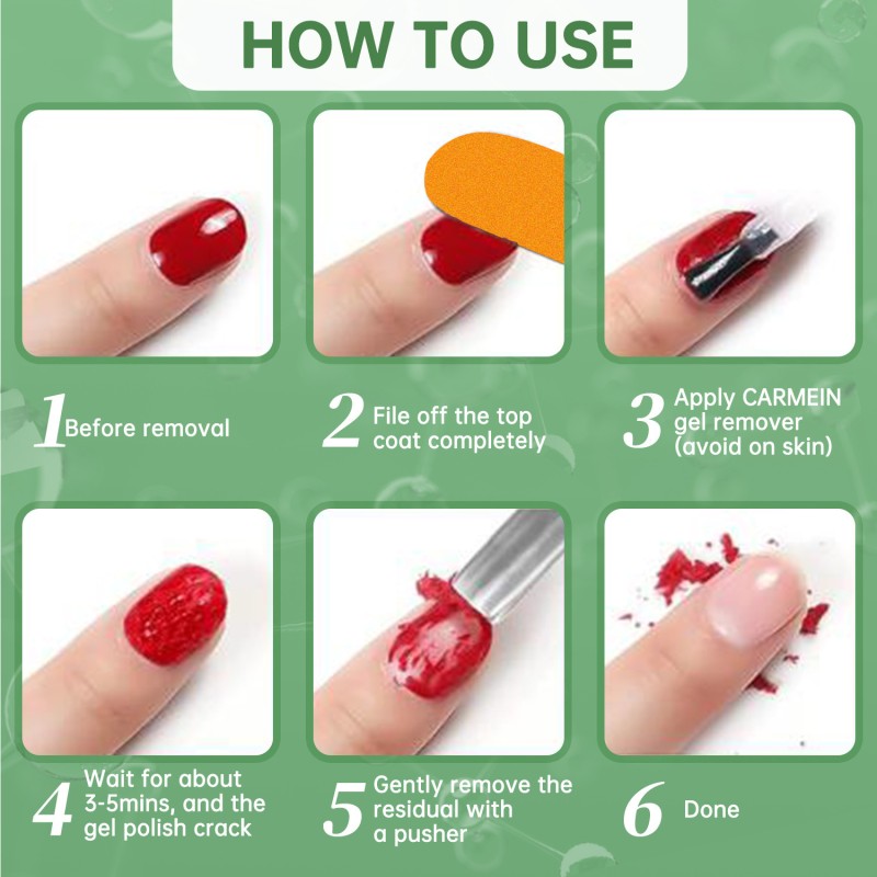 Nail Polish Remover Factory - Fast Acting Gel Burst Remover