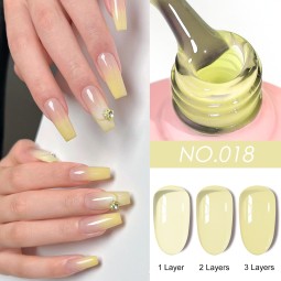 Nail Polish Gel Factory - 12 Colors Macaron Series 7.5ml