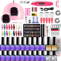 Nail Kit Manufacturer - OEM Manicure Tools Set with Gel Polish