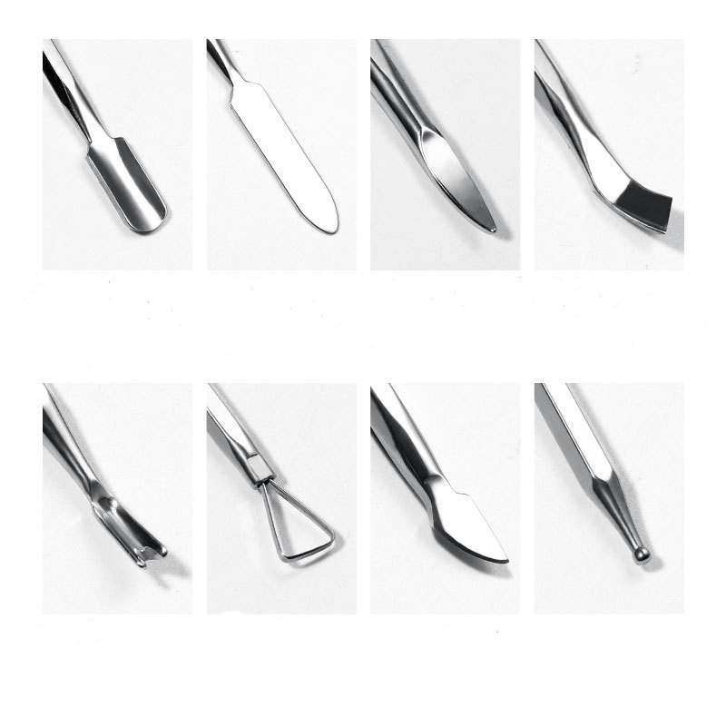 Nail Tool Set Factory - Rose Gold Cuticle Nipper Pusher