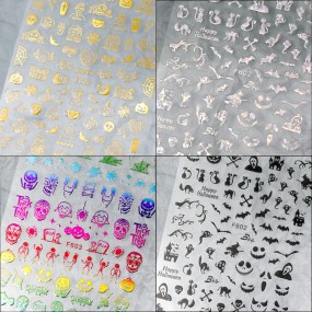 Nail Art Flakes Supplier - Mica Marble 3D Pearlescent Flake