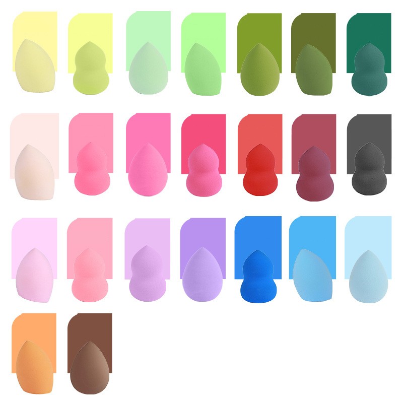 Colorful Makeup Sponge Factory - 2025 Latex Free Customization