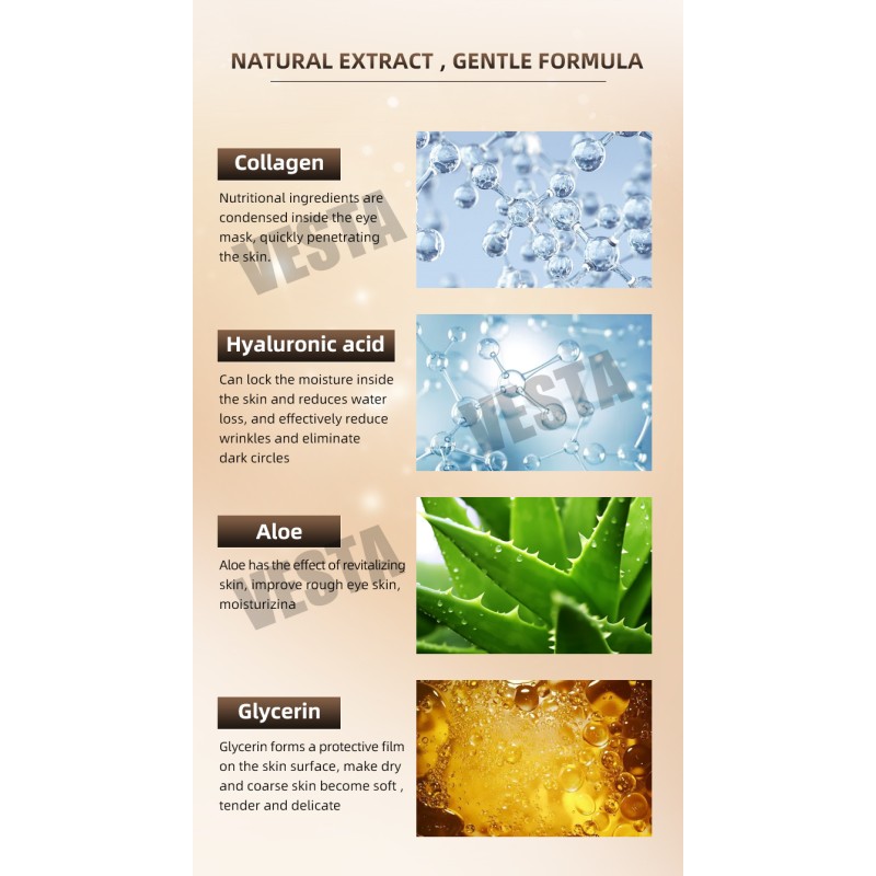 Anti Aging Eye Pads Factory - Private Label Hydrogel Mask